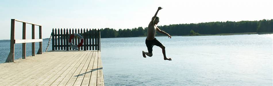 Look first, then leap!