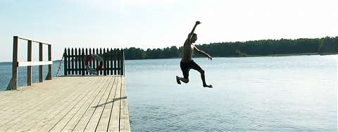 Look first, then leap!